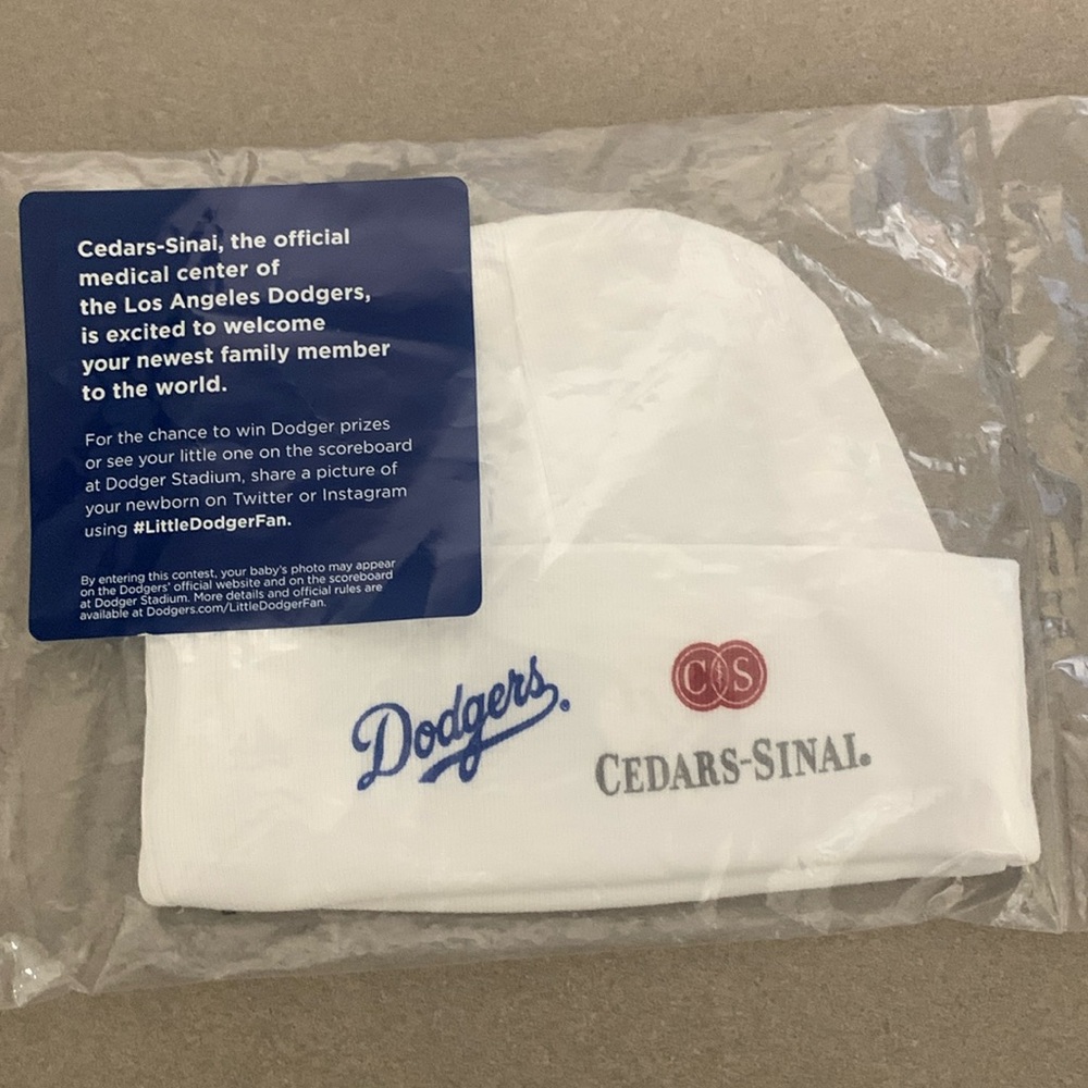 NWT - Dodger Infant/Baby Cap